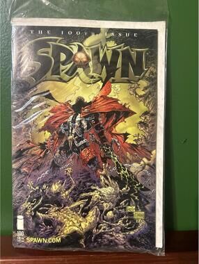 Spawn #100, Variant Cover, in plastic sleeve.